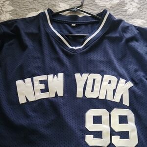 New York Navy Blue Men's Jersey